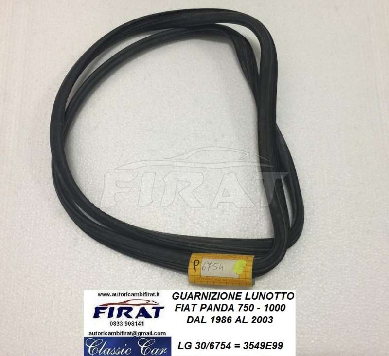 GUARNIZIONE LUNOTTO FIAT PANDA 86 - 03